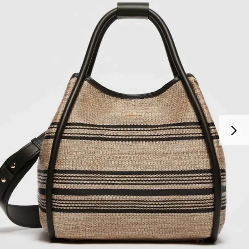 🔥Max Mara Marine Stripes Tote Bag (Med)